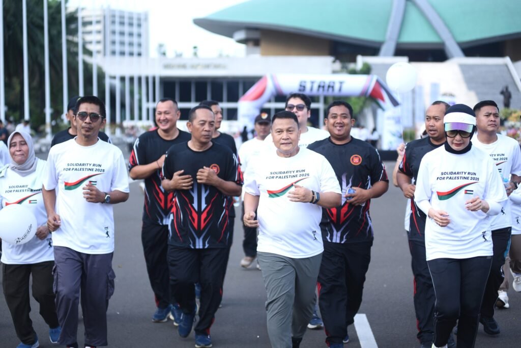 Solidaritas Palestina Menggema di Senayan! Ratusan Peserta Ikuti Run for Palestine, Mardani Ali Sera (DPR): Aksi Kecil Wujudkan Suara Besar Dunia